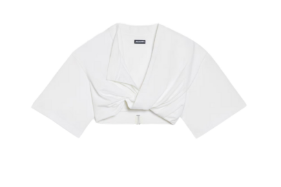 camicia cropped jacquemus