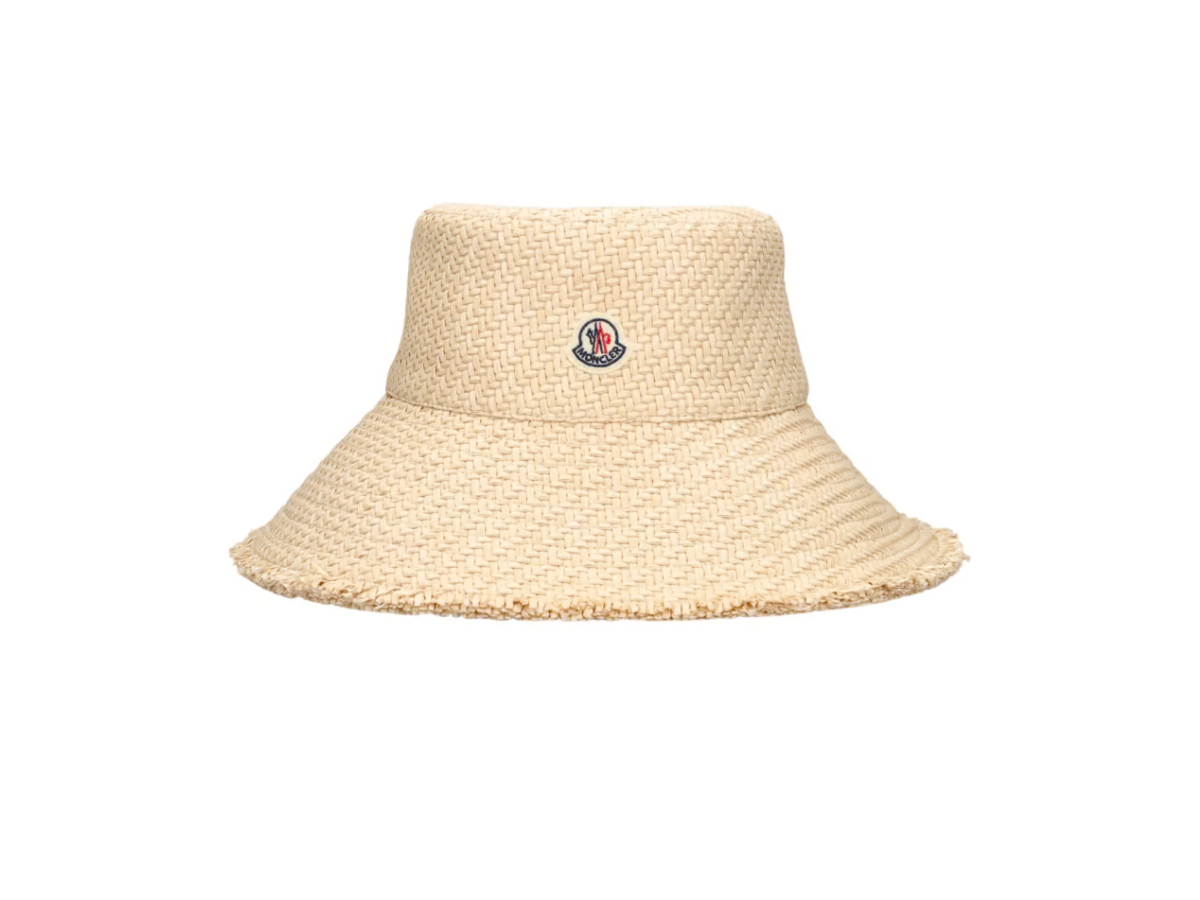 cappello moncler raffia