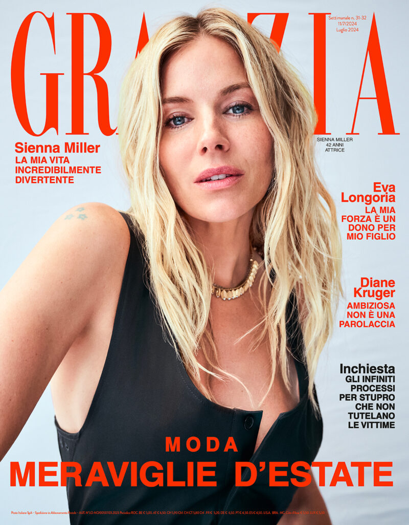 Grazia è in edicola con Sienna Miller