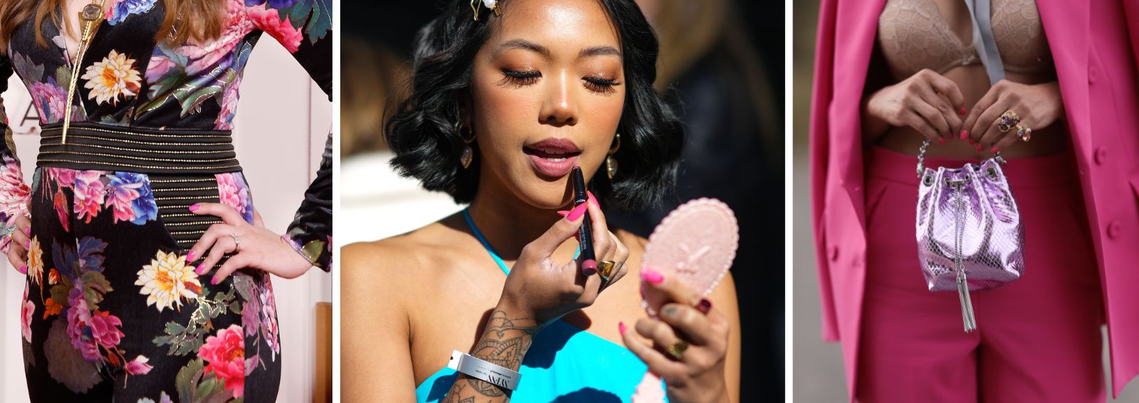 unghie rosa barbie
