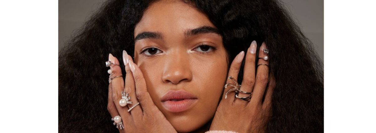 unghie baby boomer rosa)