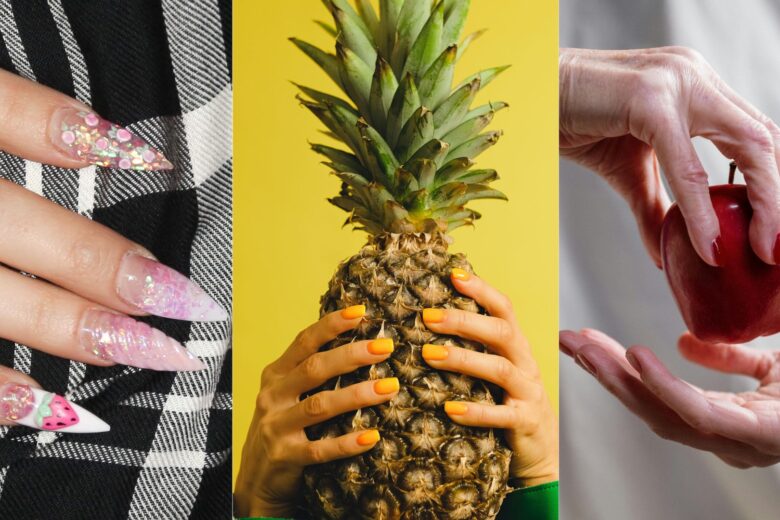 Le fruit salad nails sono l’opzione coloratissima per le vostre unghie estive