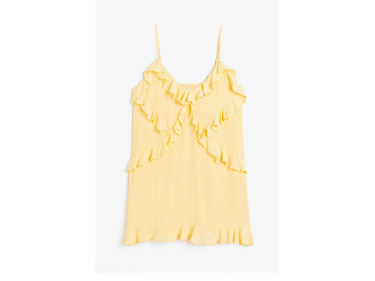 minidress-con-volant-h&m