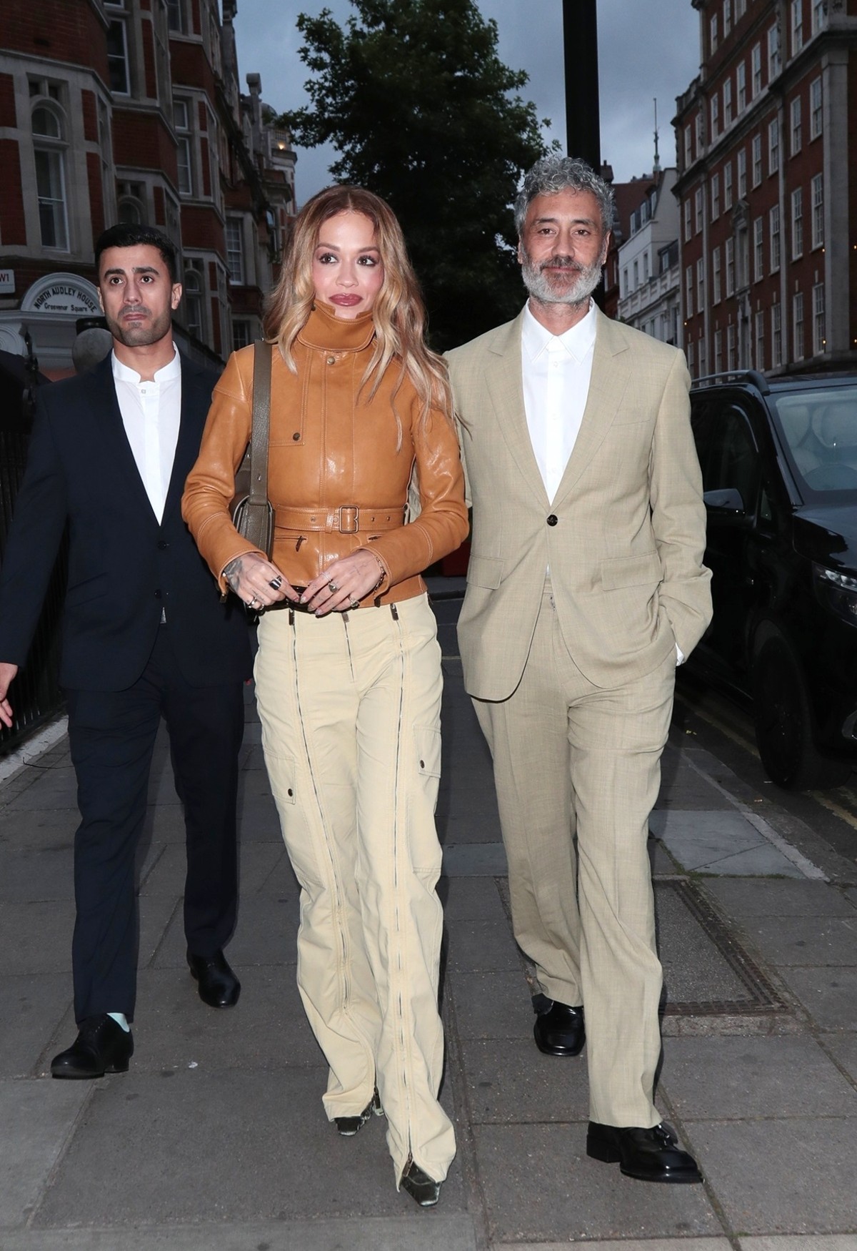ok RITA & TAIKA WEARING BURBERRY IN LONDON