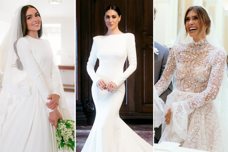 Abiti da sposa: sono i modelli austeri e castigati i più amati dell’estate 2024 