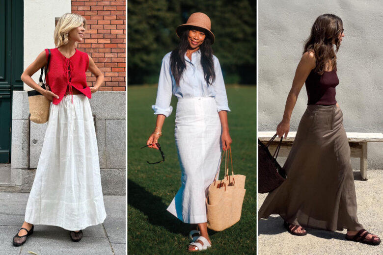 Gonna in lino: 5 idee (scovate su Instagram) su come indossarla con stile per tutta l’estate
