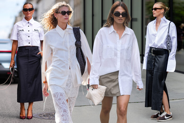 Gonna + camicia: 7 look per indossare la coppia più bella di sempre