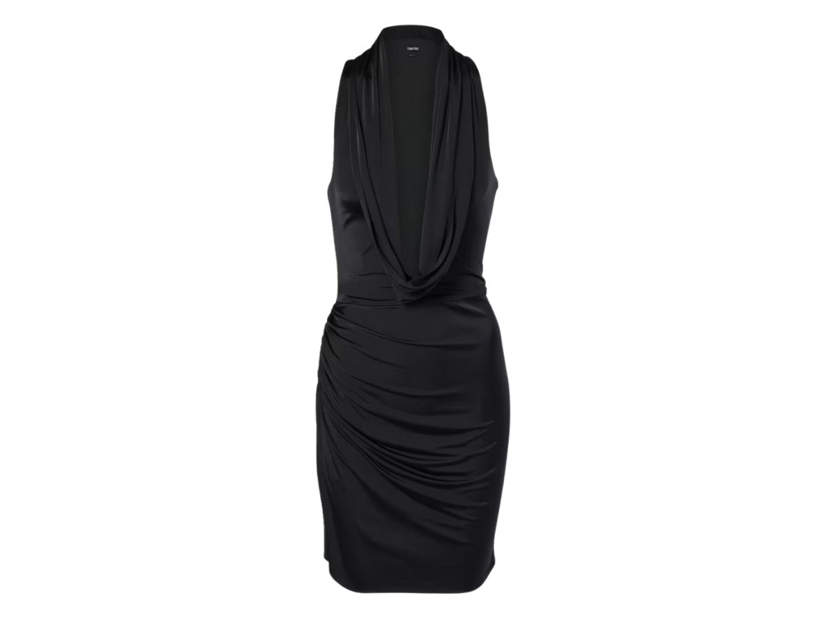 Abito corto in jersey ton ford mytheresa