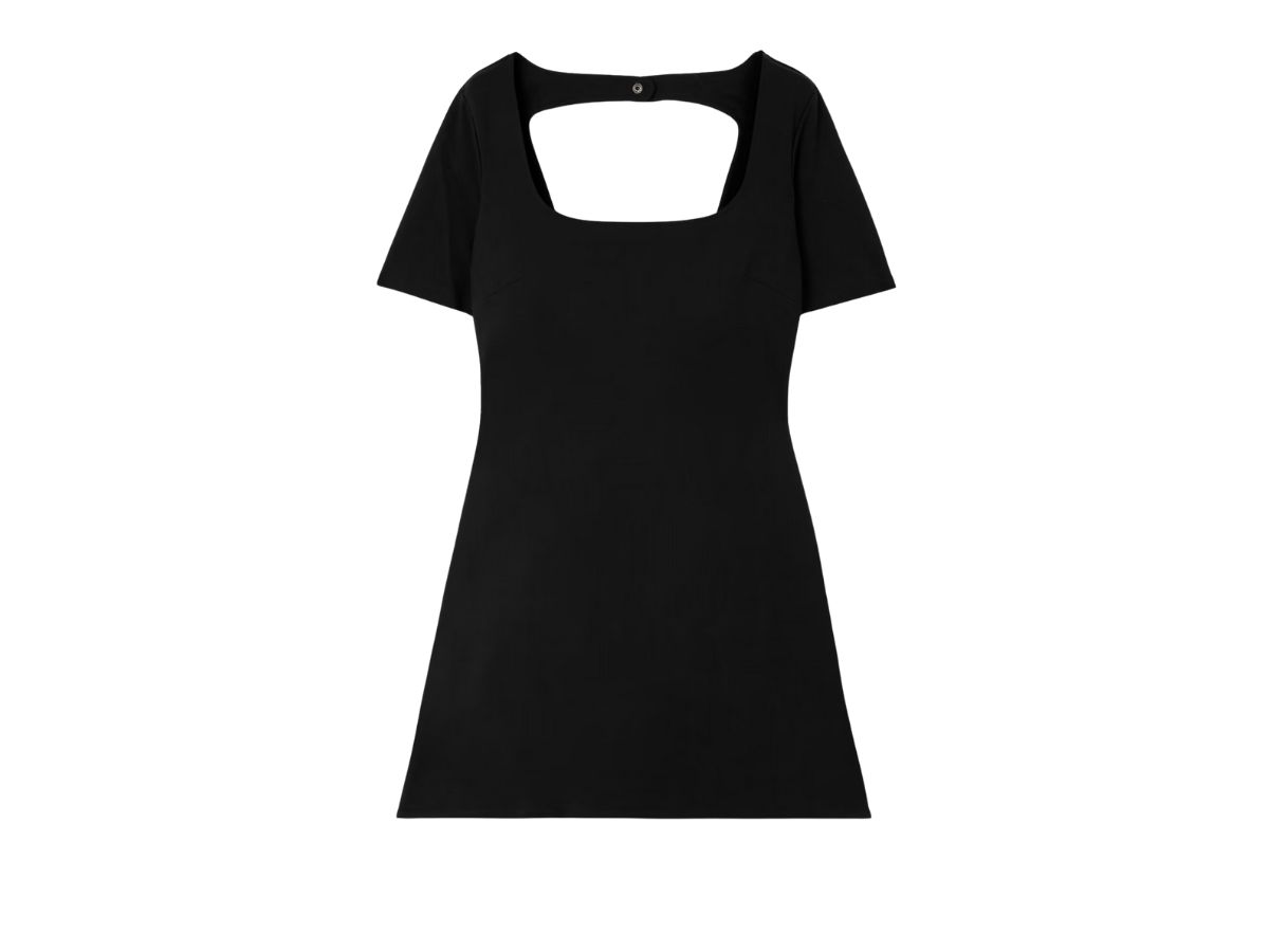 Abito mini a schiena scoperta in tessuto ponte stretch Stern STAUD net a porter