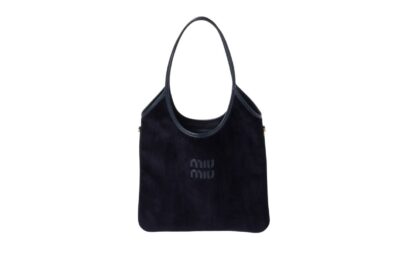 Borsa shopping Ivy in velluto a coste