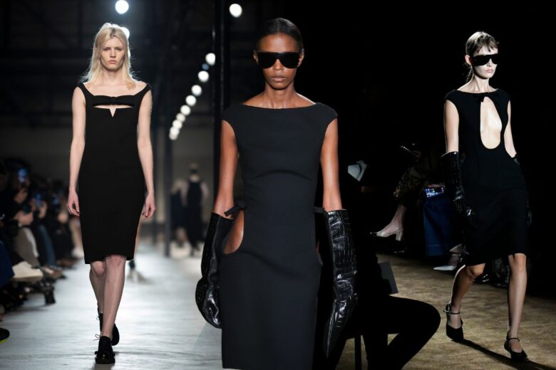 Non chiamatelo “little black dress”: il tubino nero si è rifatto il look