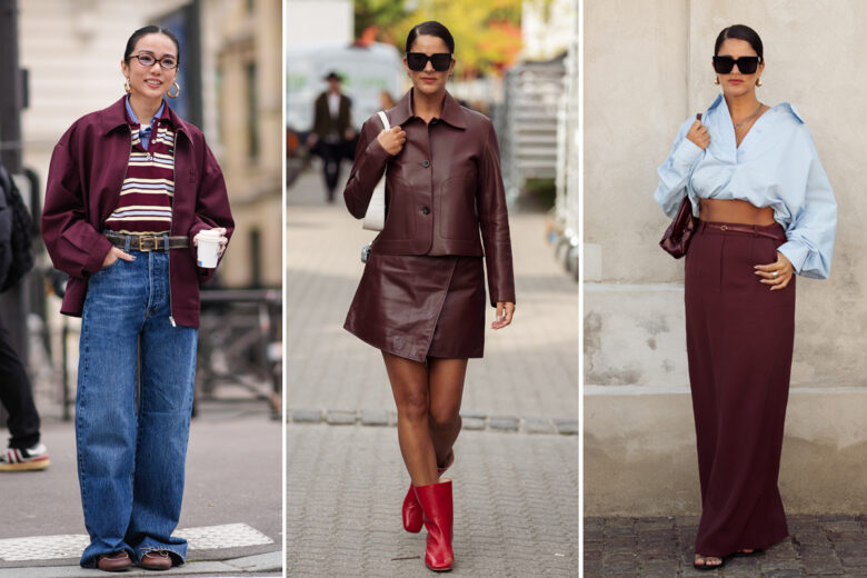 Burgundy: come indossare il colore di tendenza dell’autunno 2024