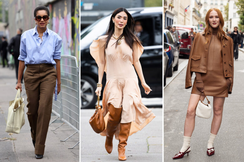 Come indossare il marrone: 5 idee dallo street style da copiare in questa stagione