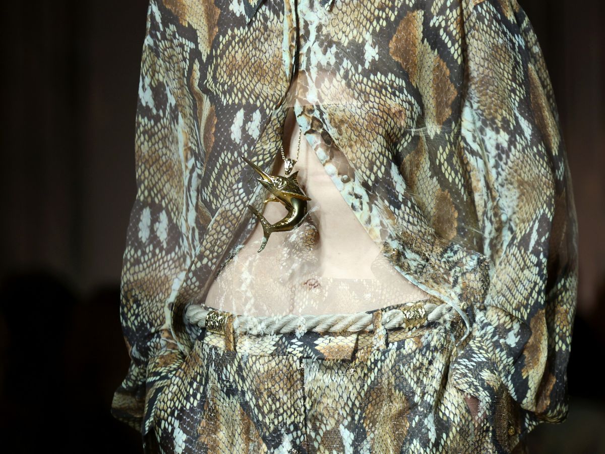 Roberto Cavalli dettaglio