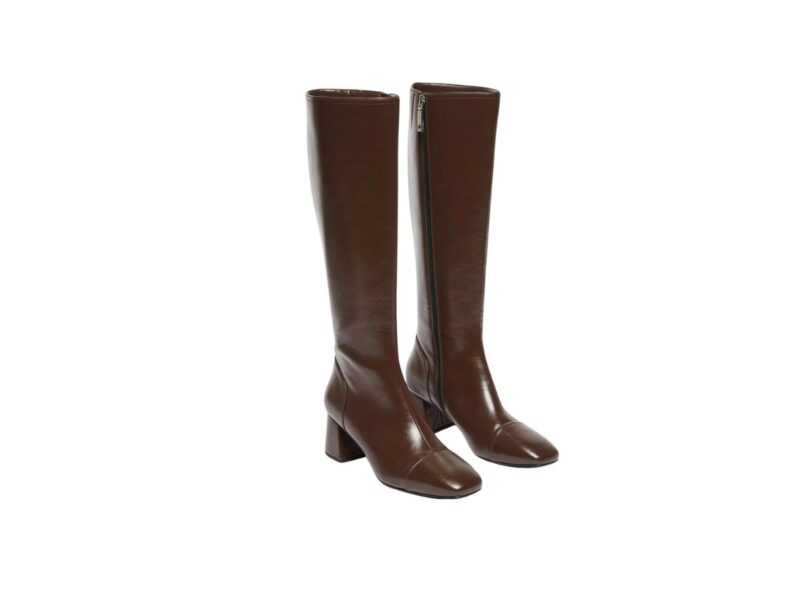 Stivali slim tacco a blocco max and co