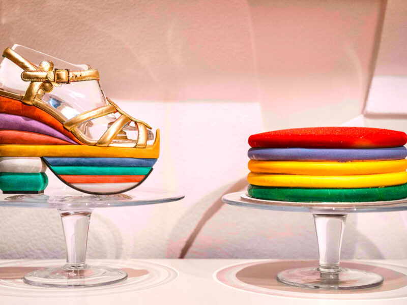 Torta-Rainbow-con-Rainbow-1938-Museo-Ferragamo