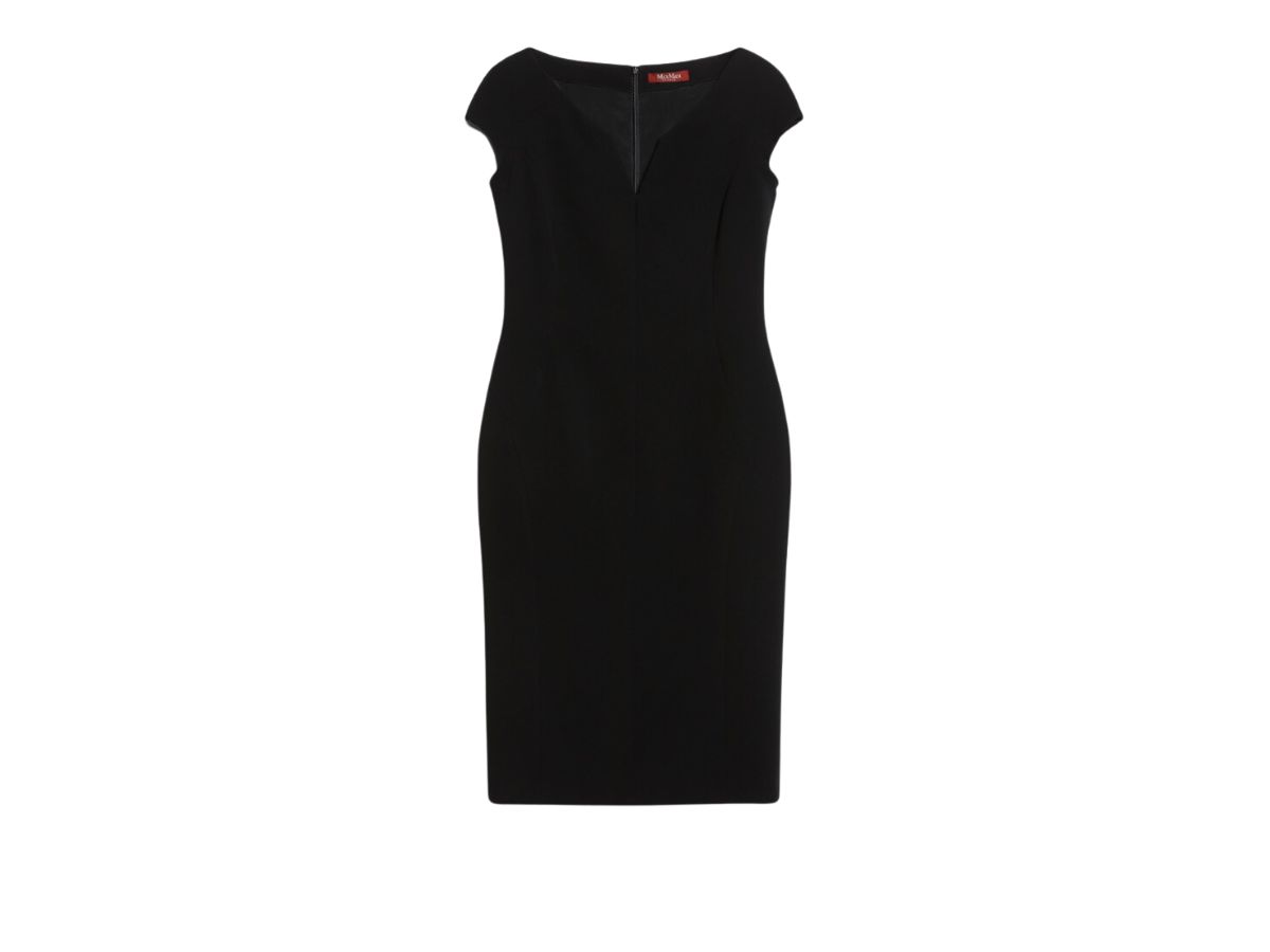 abito nero max Mara