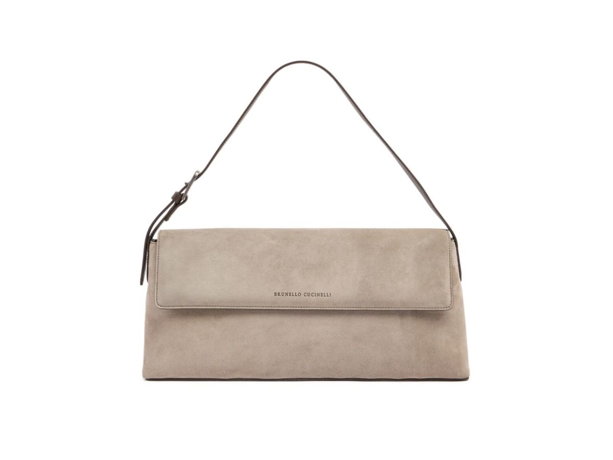 borsa velluto Brunello cucinelli