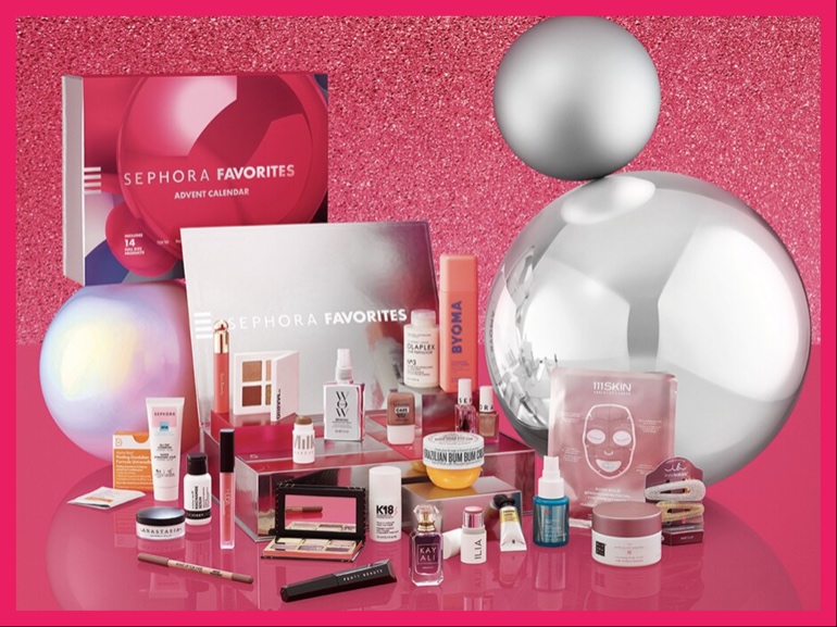 calendario avvento beauty 2024 migliore sephora douglas make up cover mobile