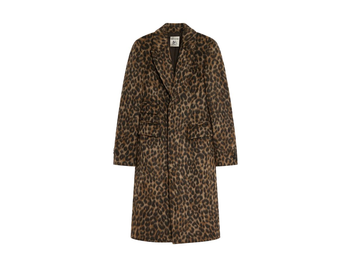 cappotto leopardato semicouture