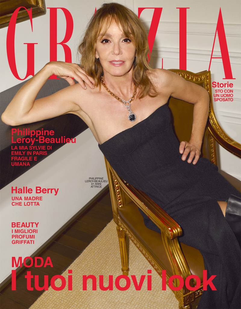 Grazia è in edicola con Philippine Leroy-Beaulieu