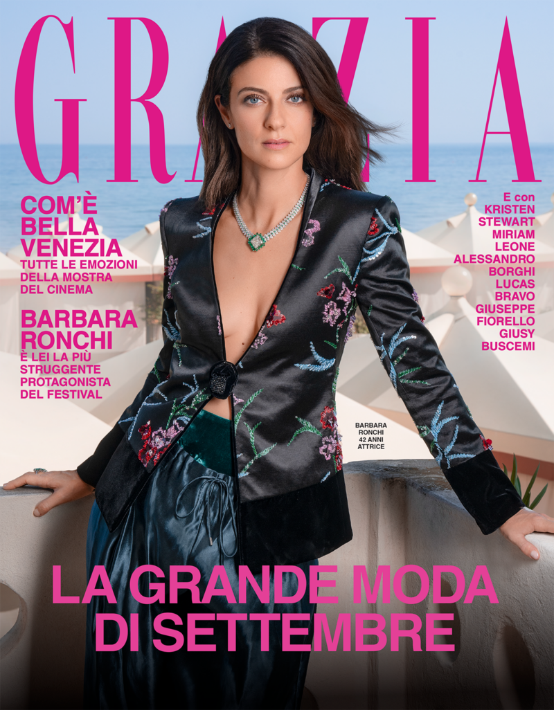 Grazia è in edicola con Barbara Ronchi