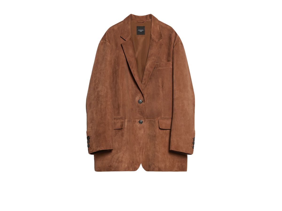 giacca oversize in suede WEEKEND MAX MARA