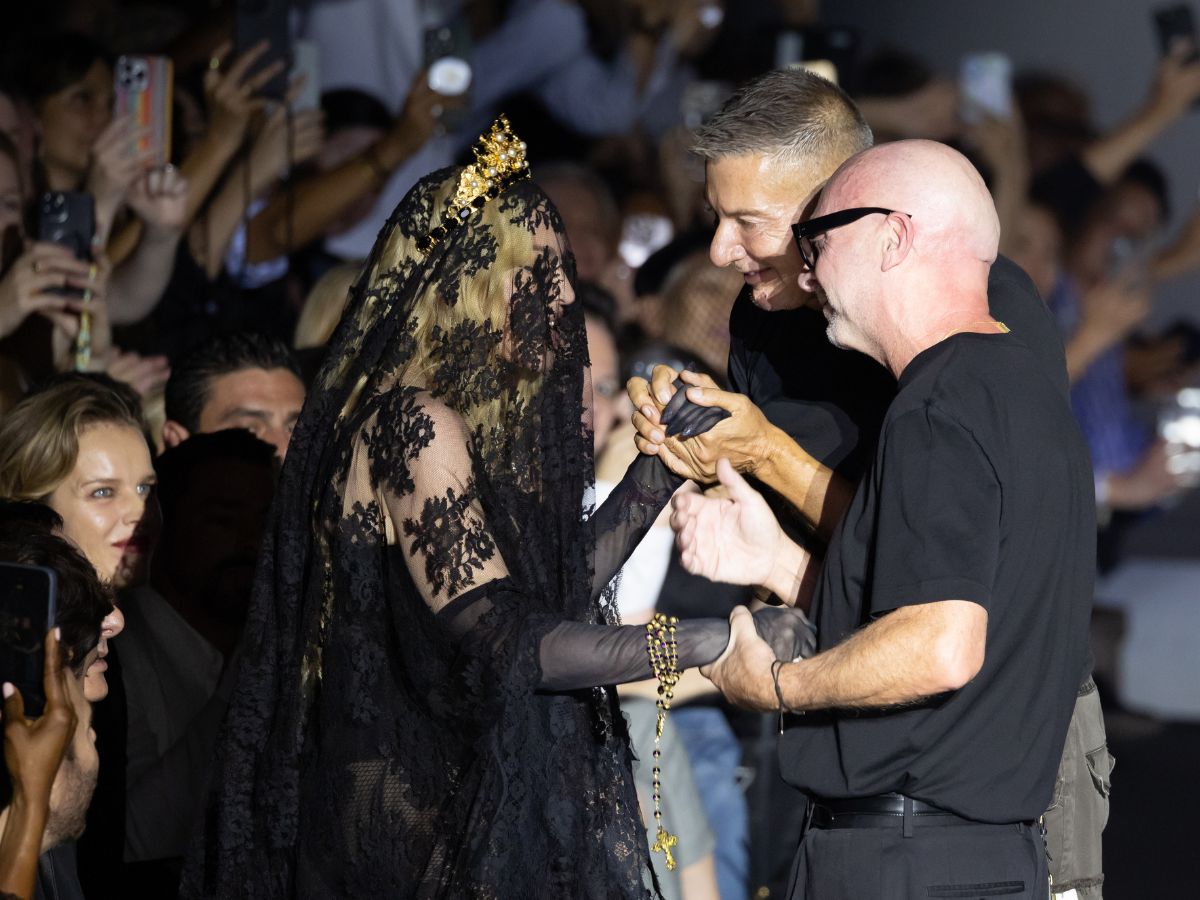 madonna dolce e gabbana