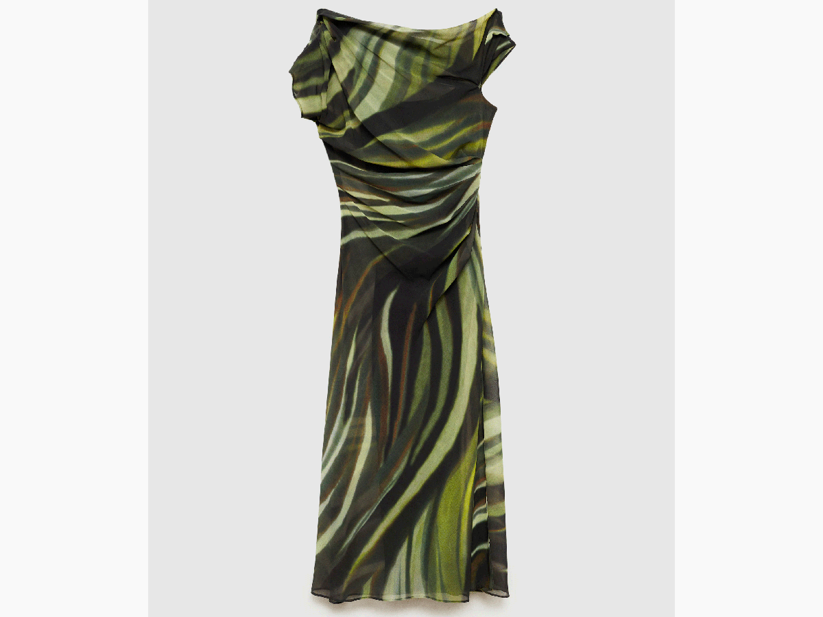 midi-dress-con-drappeggi-mango