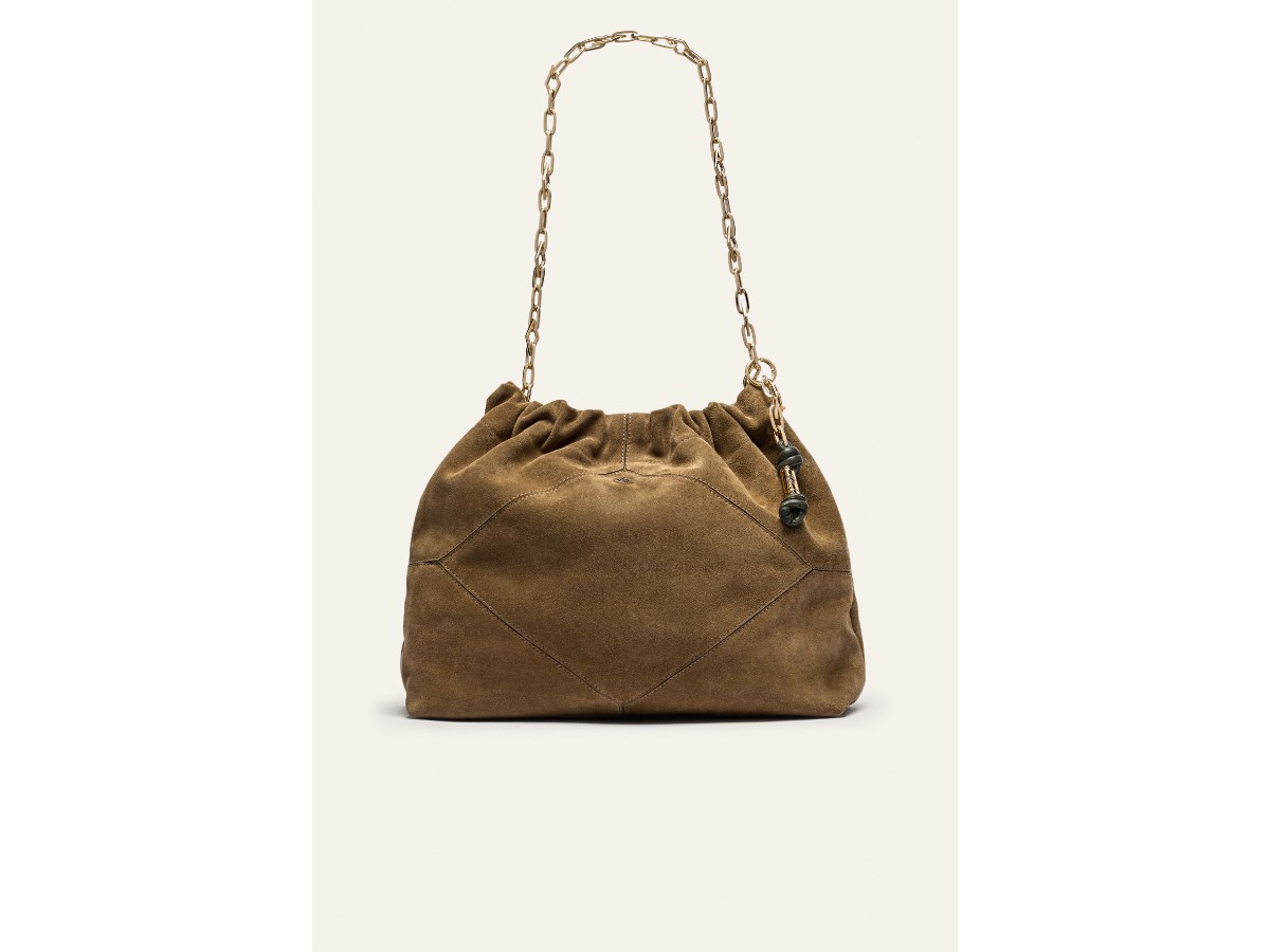 ok ba&sh_June Tote_Kaki