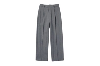 pantaloni con piega ampi Uniqlo