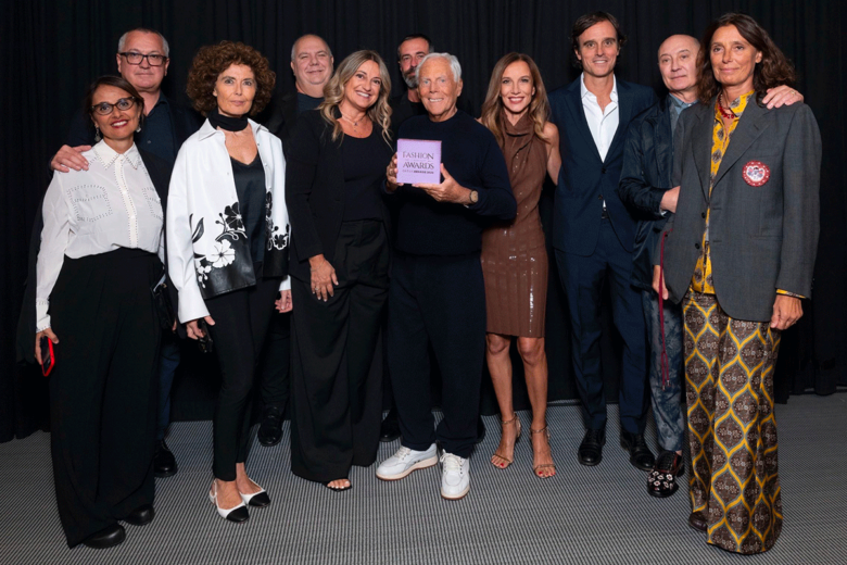 Chi è Chi Fashion Community Awards 2024: Giorgio Armani riceve il premio Icona della Moda