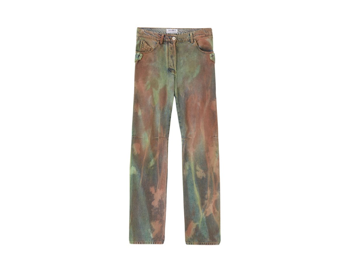 the attico pantaloni camouflage