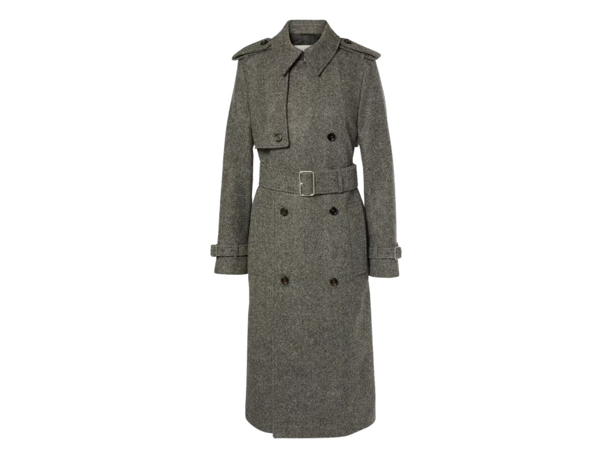 trench in lana Burberry mytheresa