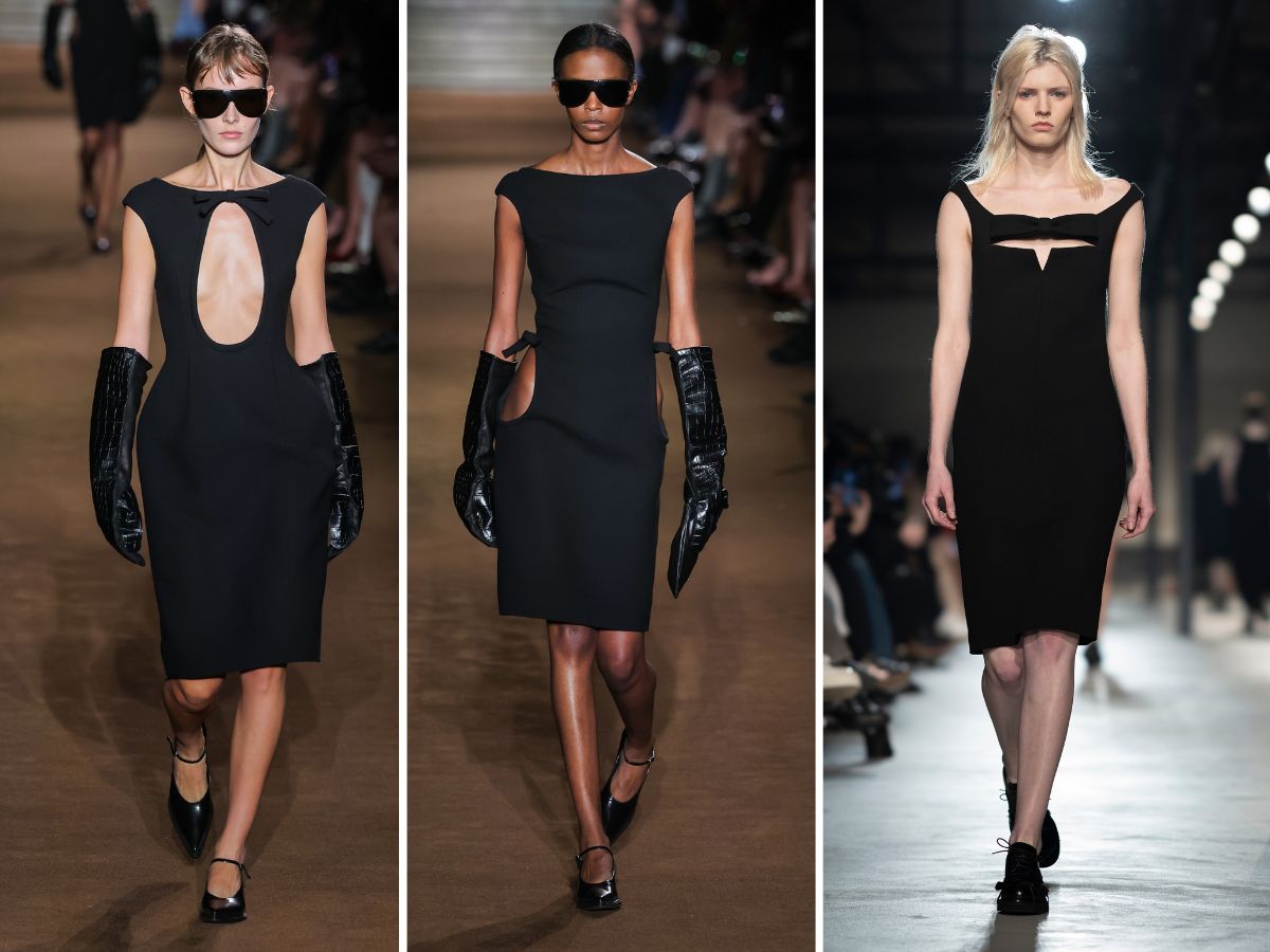tubini neri autunno inverno 2024 miu miu n°21