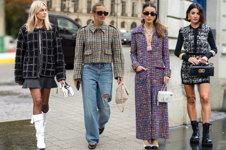 Classico ed elegante, il tweed è ancora una volta il tessuto protagonista dell’autunno