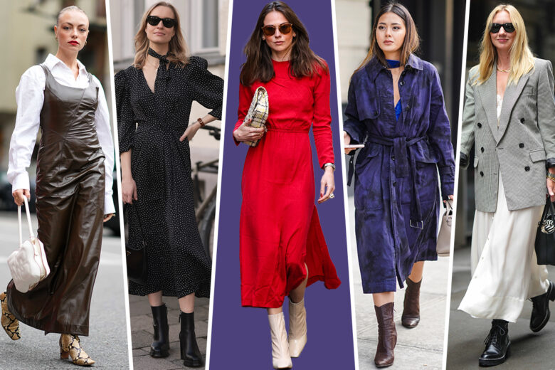 Vestiti + stivaletti: l’accoppiata più stilosa dell’autunno in 5 outfit da provare subito
