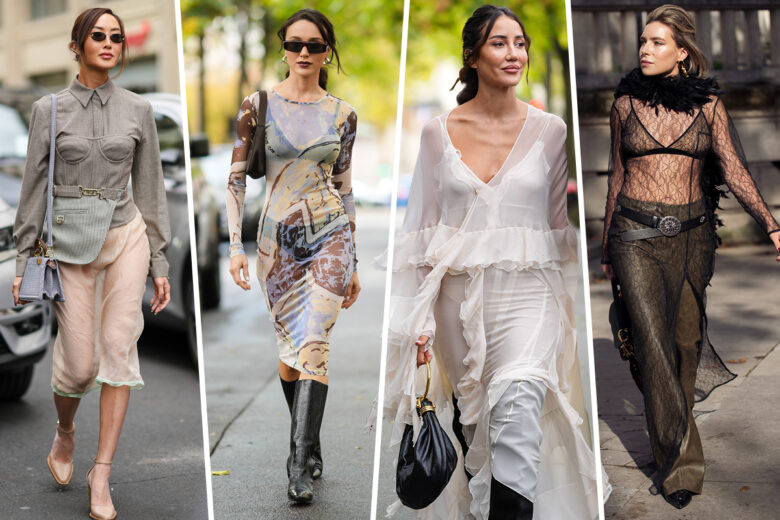 Trasparenze? Sì, grazie! Ecco come indossare il trend “see-through” anche in autunno 