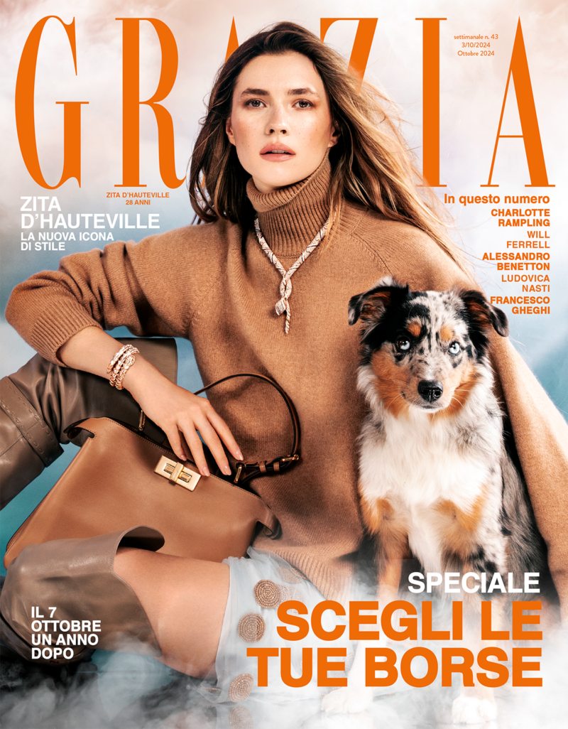 Grazia è in edicola con Zita d’Hauteville