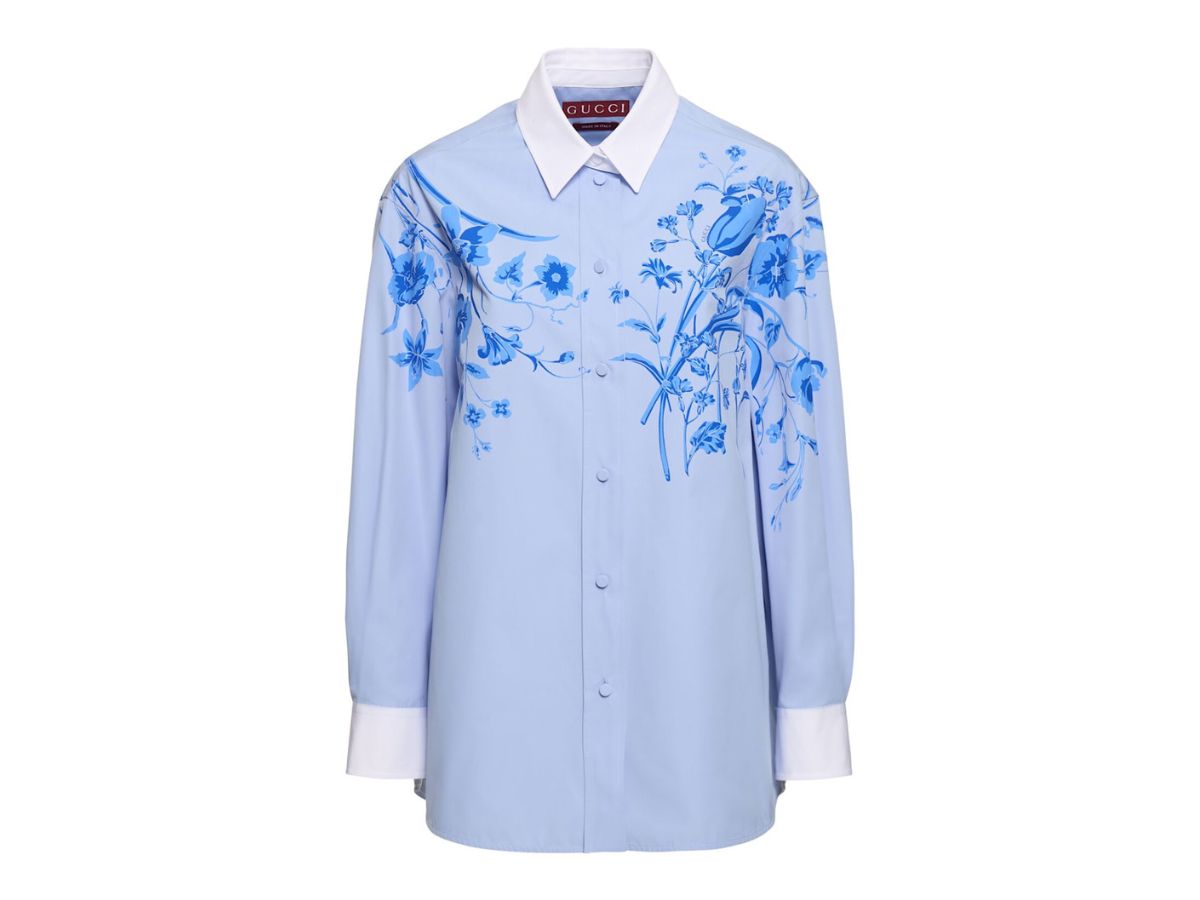 Camicia in popeline GUCCI