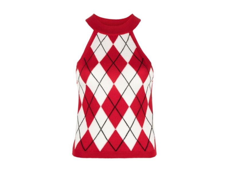 Canotta a rombi MSGM farfetch