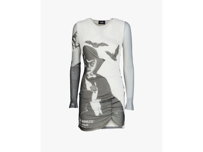 GCDS dracula tulle dress