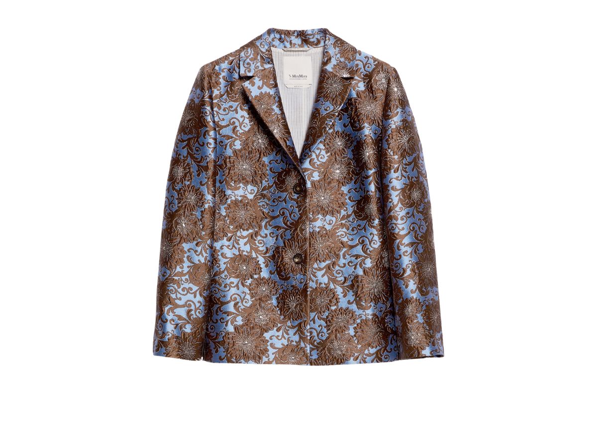 Giacca in seta jacquard ‘S MAX MARA