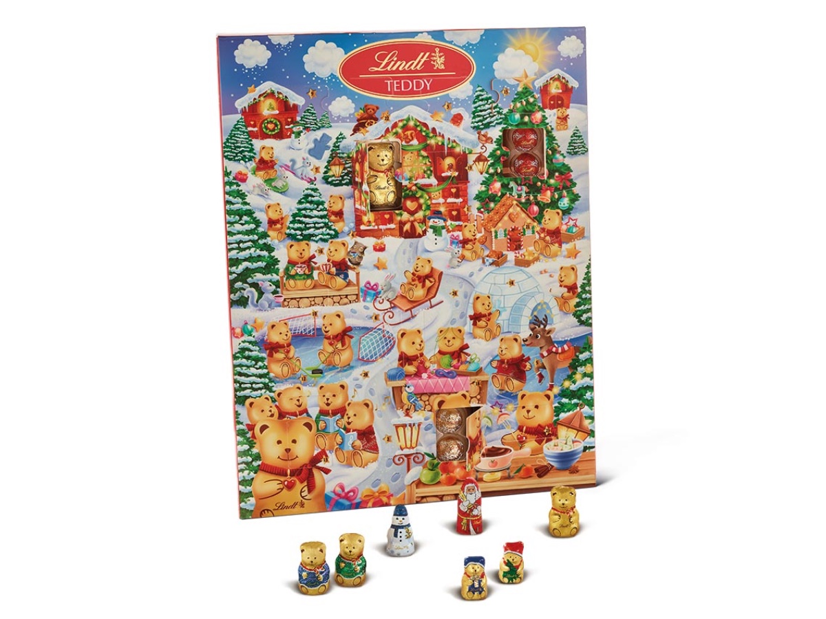 Lindt Teddy calendario avvento