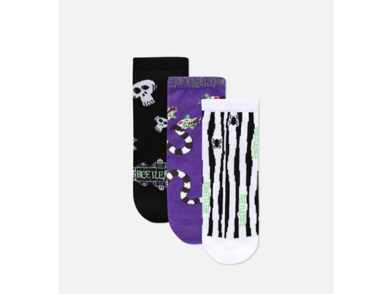 PRIMARK DTR WB Beetlejuice Trainer Socks £4, €4.50, �5, 19PLN, 115CZK, 22RON (2)-2
