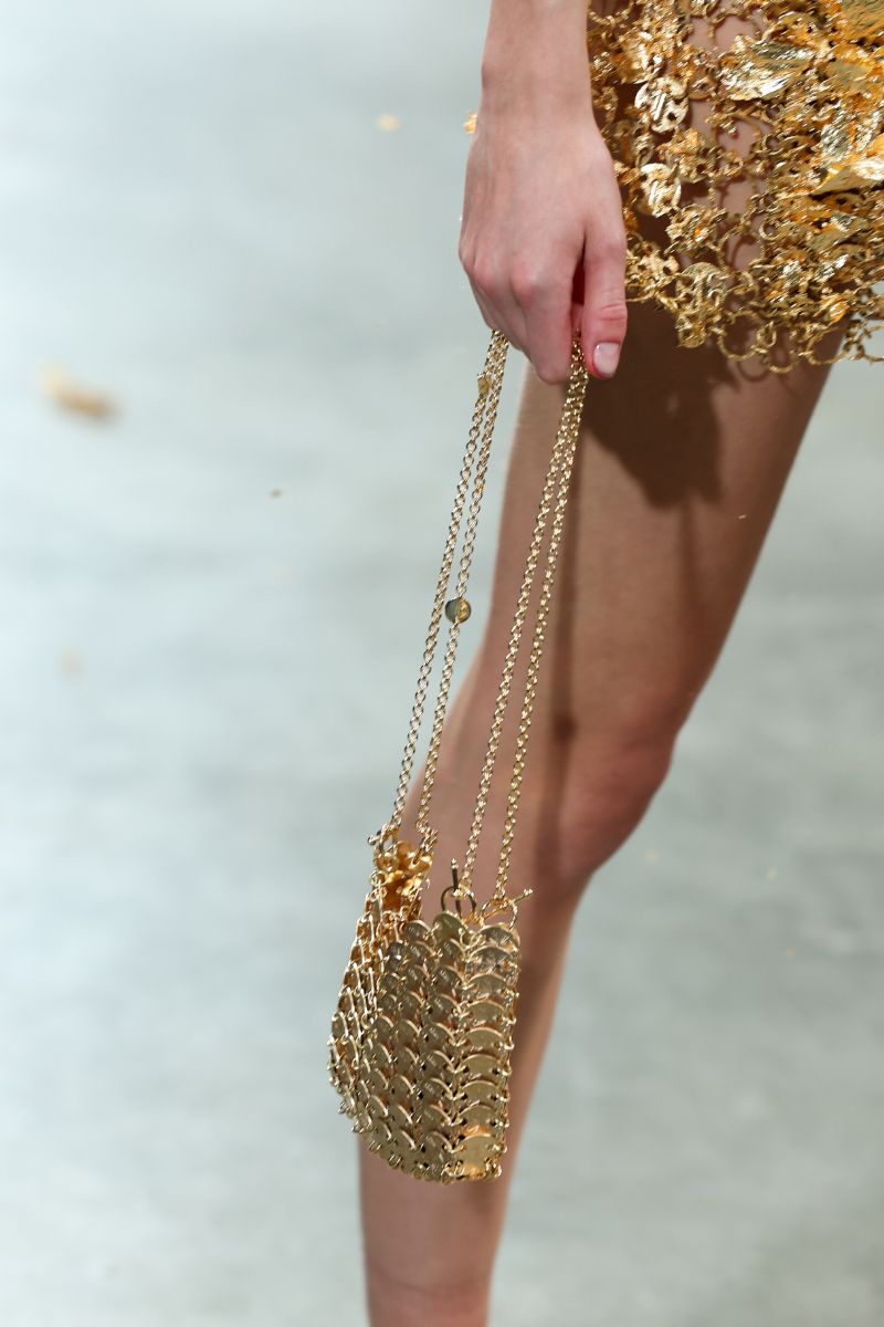 Rabanne borsa oro