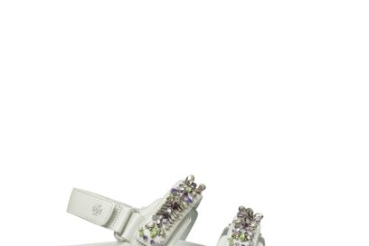 TB Kira Embellished Sport Sandal 162046 in Feather Gray