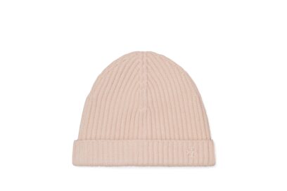 TB Rib Knit Cashmere Beanie 164572 in Pink