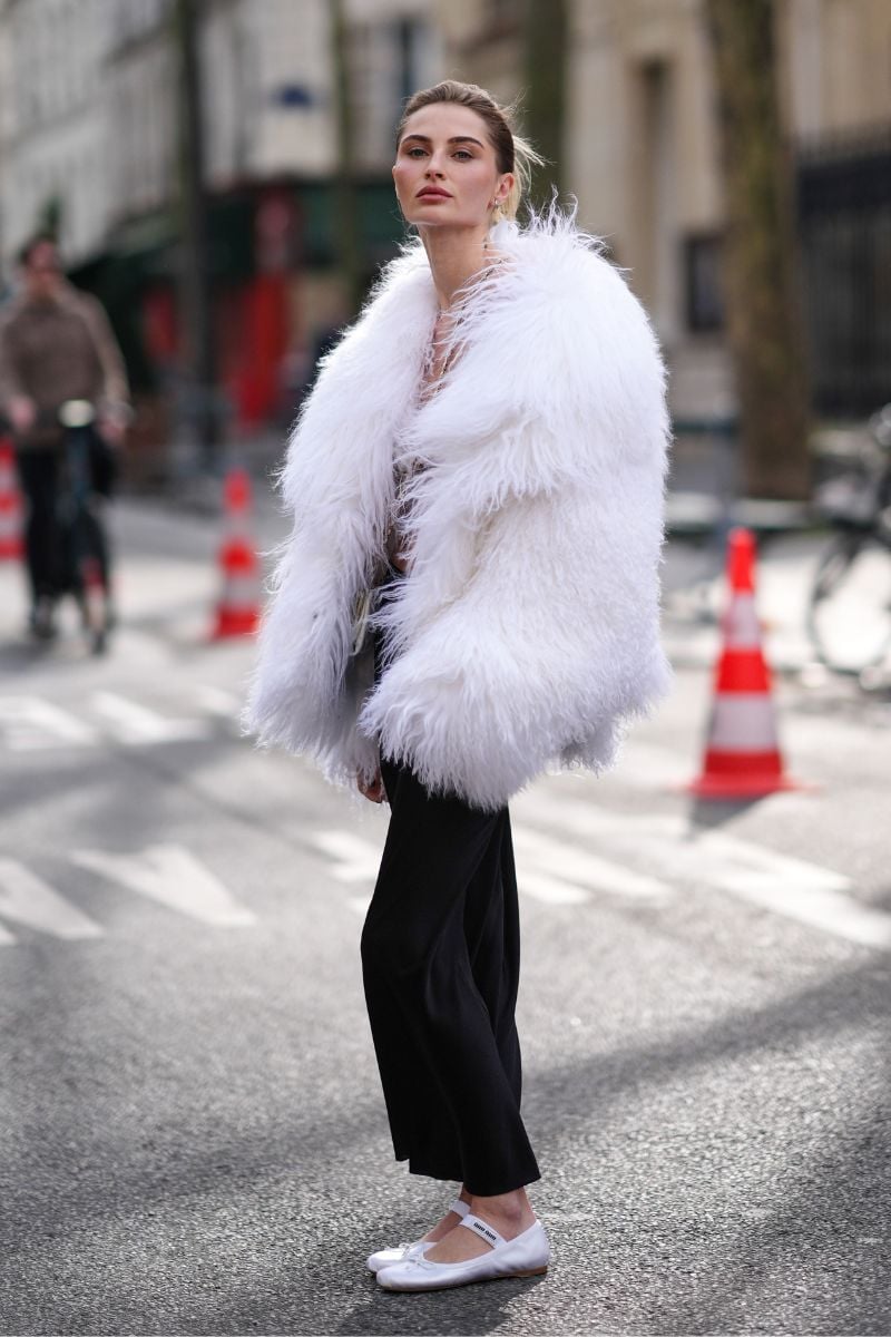 giacca faux fur look idee