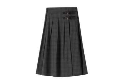 gonna bershka tartan nero zalando